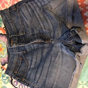J crew jean shorts
